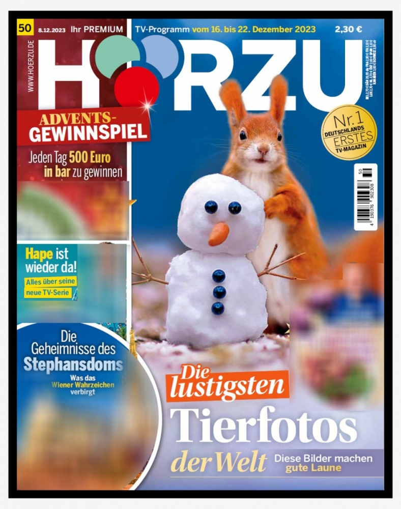 Hörzu Magazin Cover 2023 