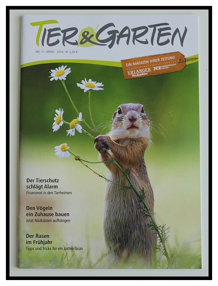 Tier Garten Titel Cover 2016